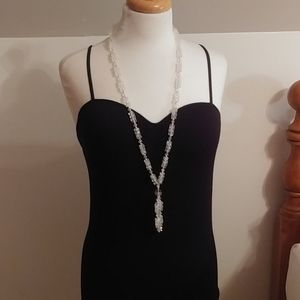 Vintage Borealis pearl beaded necklace